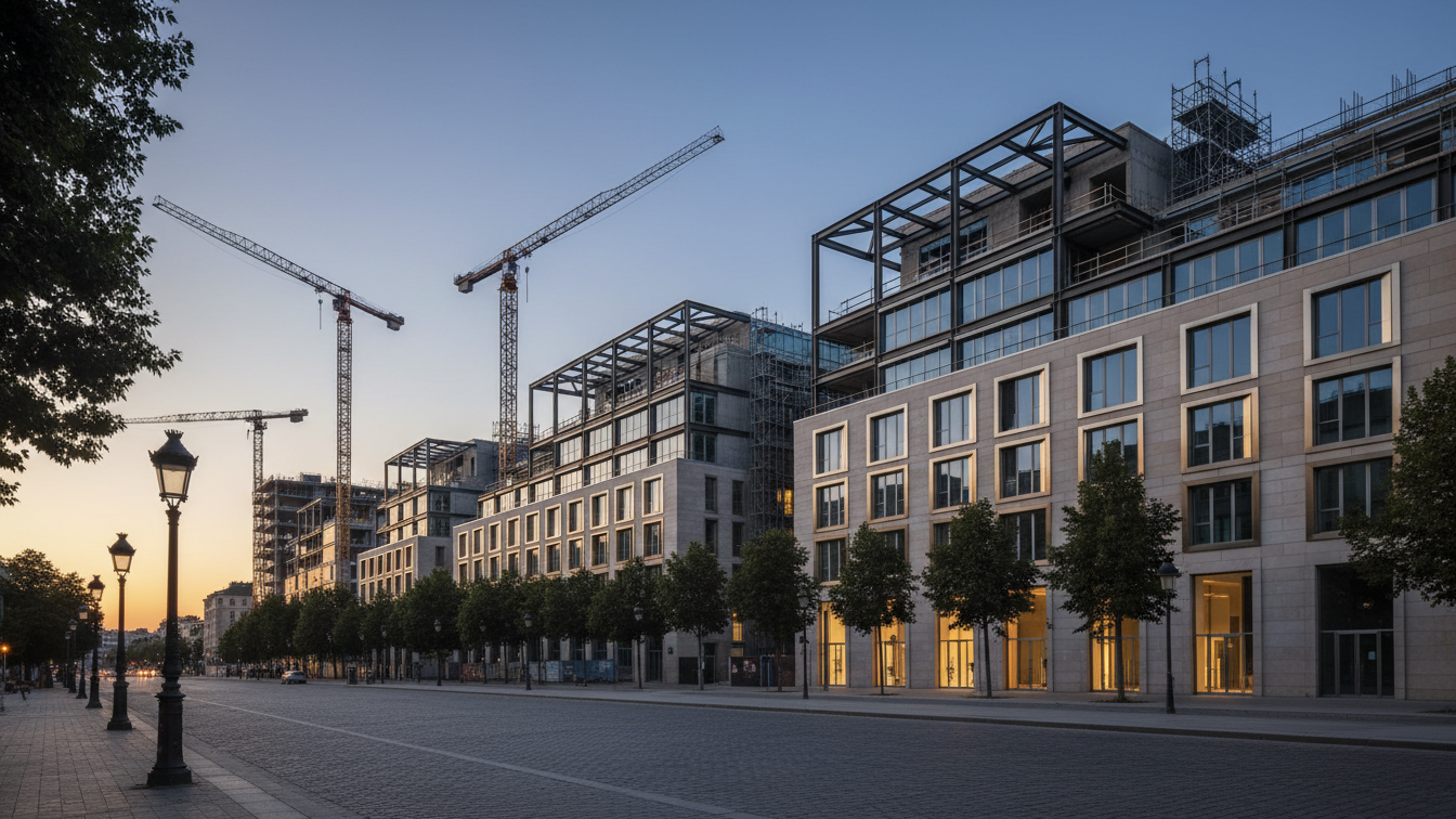 aam2core plans extensive modernisation of 500 residential units in North Rhine-Westphalia – AI-generated illustrative image