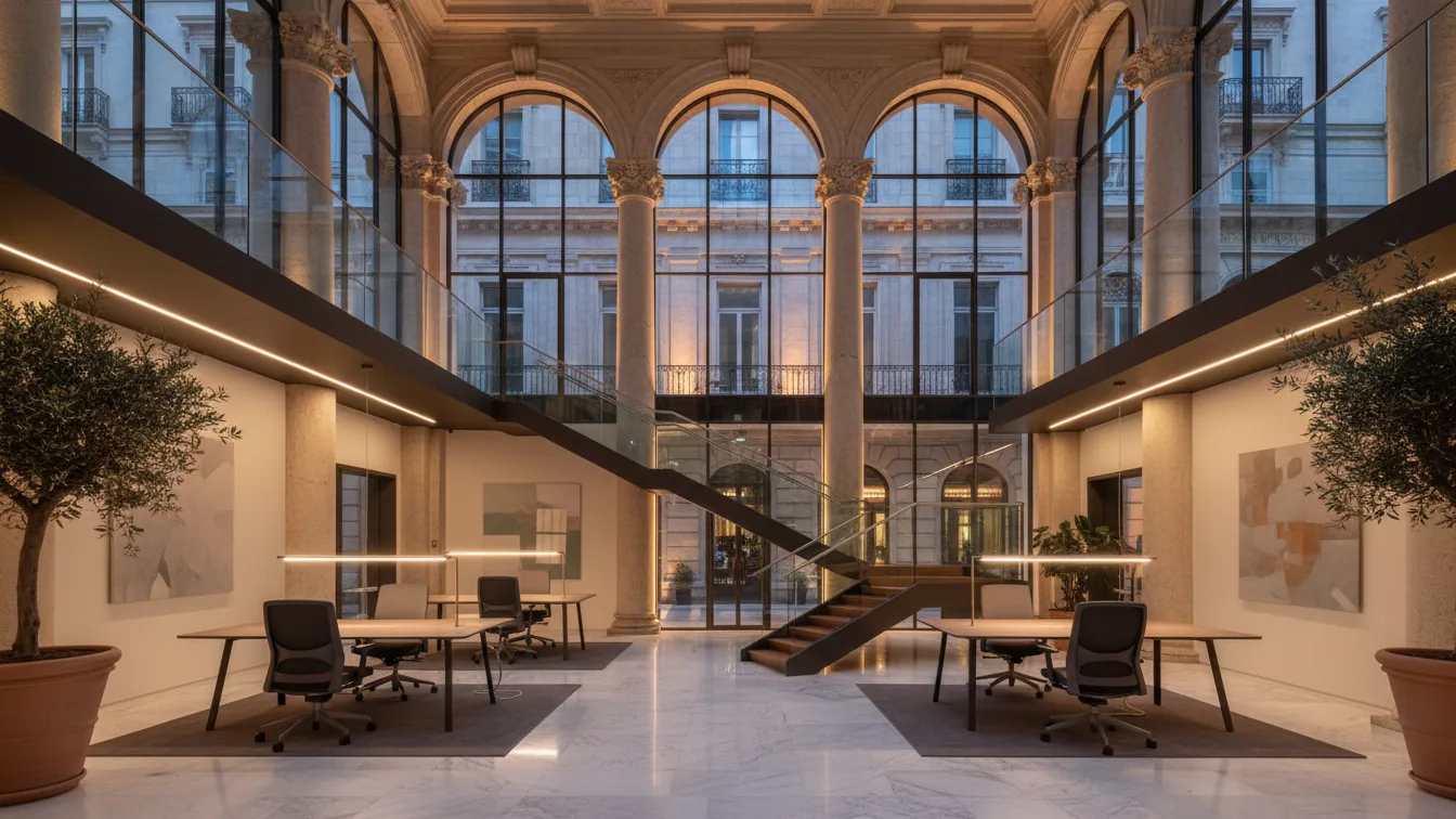 AI Wealth Management Platform Vise Leases 11,949 sq ft at 50 Ninth Avenue – AI-generated illustrative image