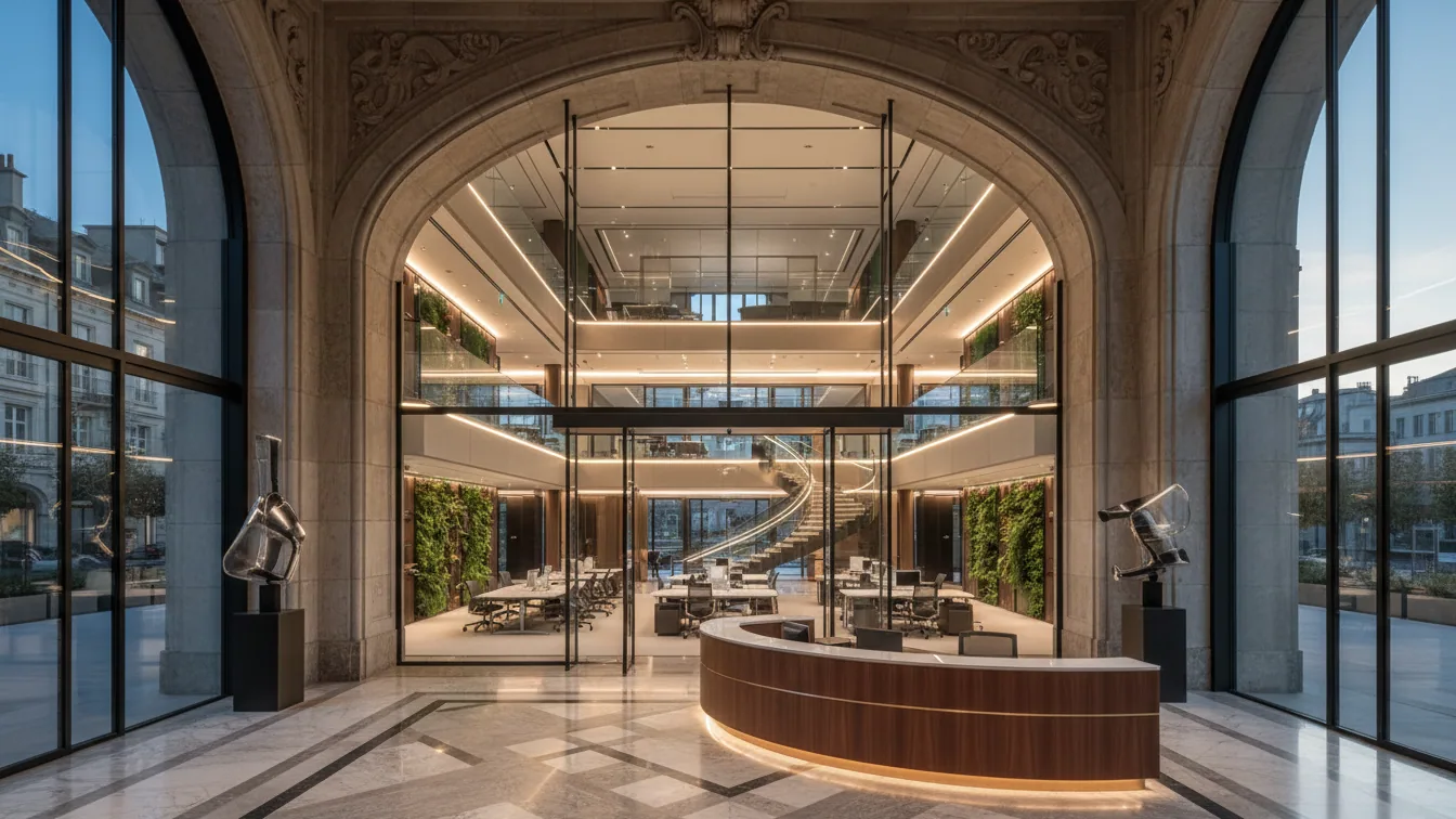 Alliance for Downtown New York Leases 14,000 sq ft at 42 Broadway – AI-generated illustrative image