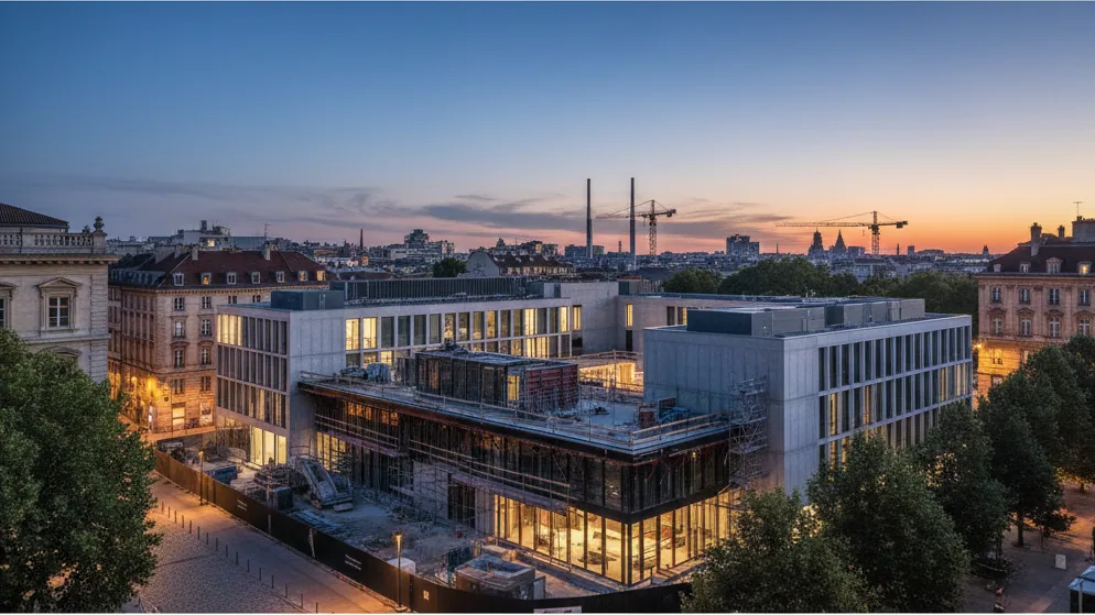 apoprojekt to carry out interior fit-out for Hamburg public authority site – AI-generated illustrative image