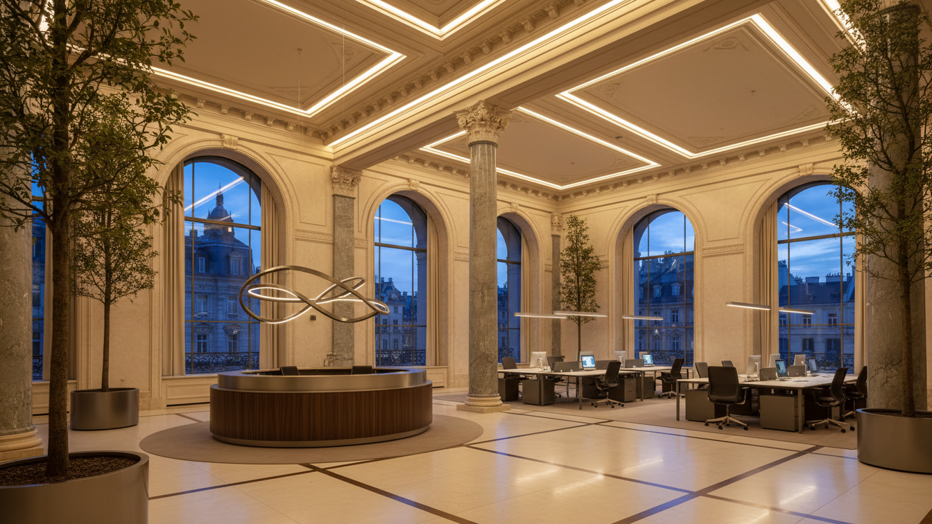 Arca Financial Group Leases 7,500 sq ft at 60 Madison Avenue from Moinian – AI-generated illustrative image