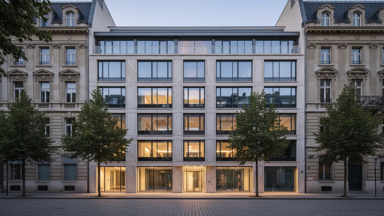 Astropark Frankfurt Receives 'Outstanding' BREEAM Certification – AI-generated illustrative image