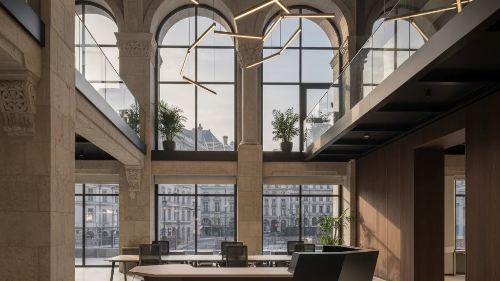 Aroundtown secures long-term lease for office space in Fürth – AI-generated illustrative image