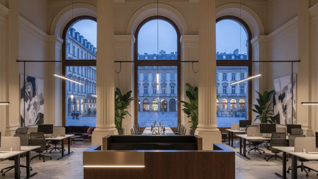 ASB Bildung leases 2,300 sqm in ABC West in Frankfurt – AI-generated illustrative image