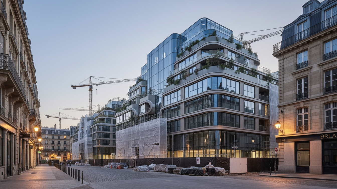 Start of construction for the Emil Emscher commercial park in Vogelheim marks progress in Essen's north – AI-generated illustrative image