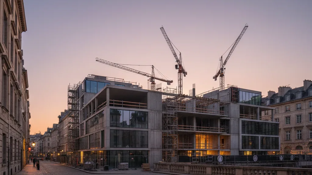 RESI office building in Bamberg honoured with the Bavarian Energy Award 2026 – AI-generated illustrative image