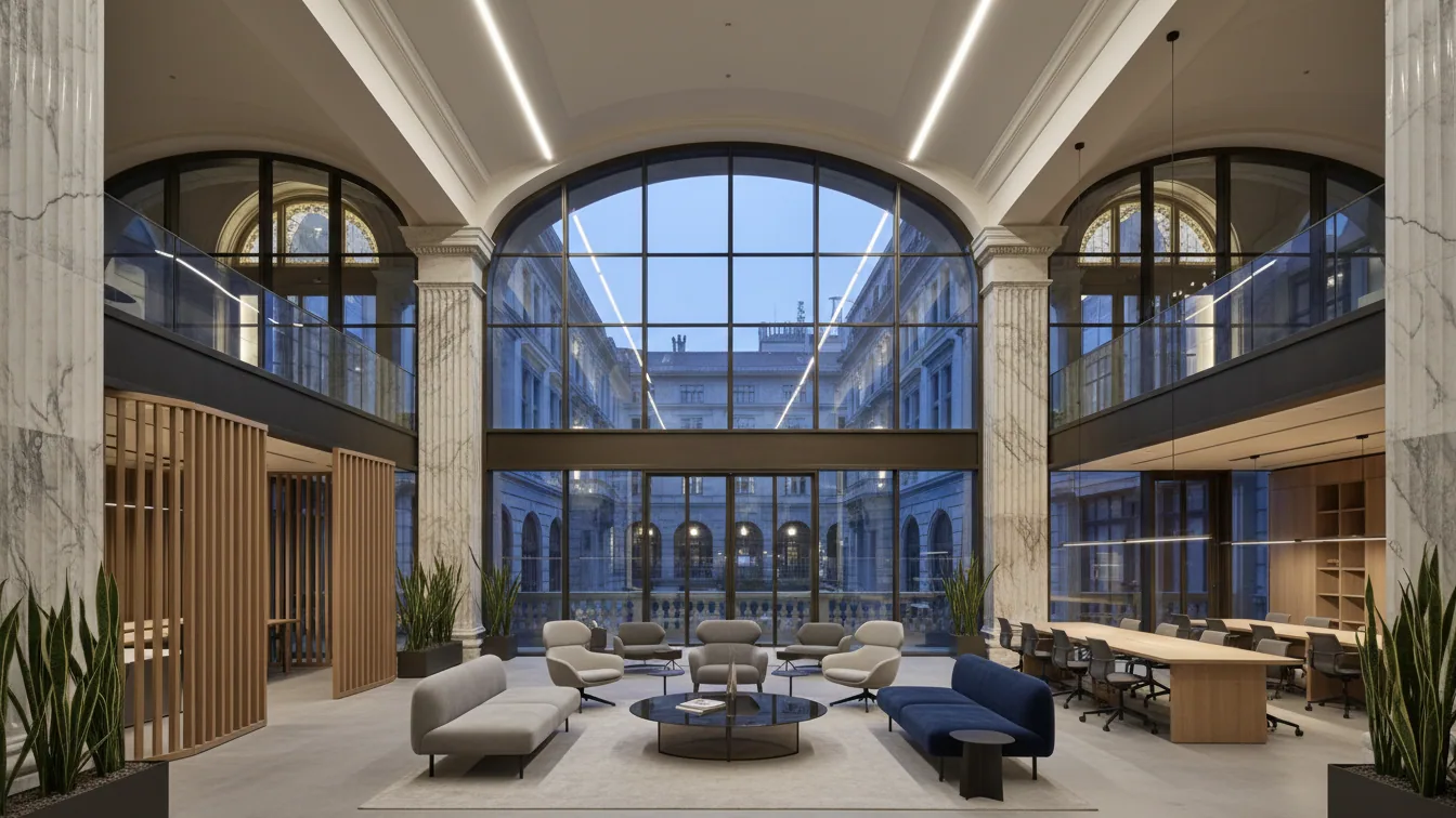 Berlin Office Market: Significant Increase in Take-up in First Half of 2026 – AI-generated illustrative image