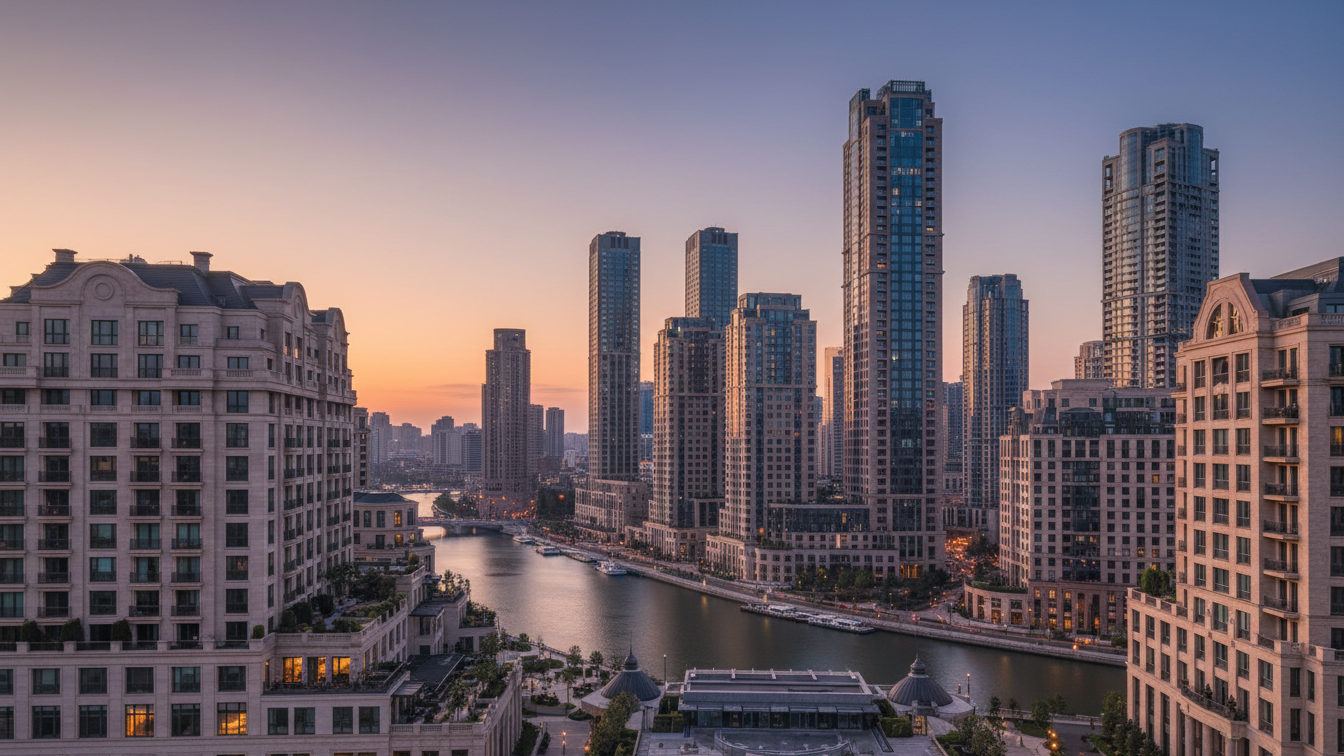 Berlin Property Market: Office Segment Recovers, Industrial Sector Focuses on Sustainability – AI-generated illustrative image