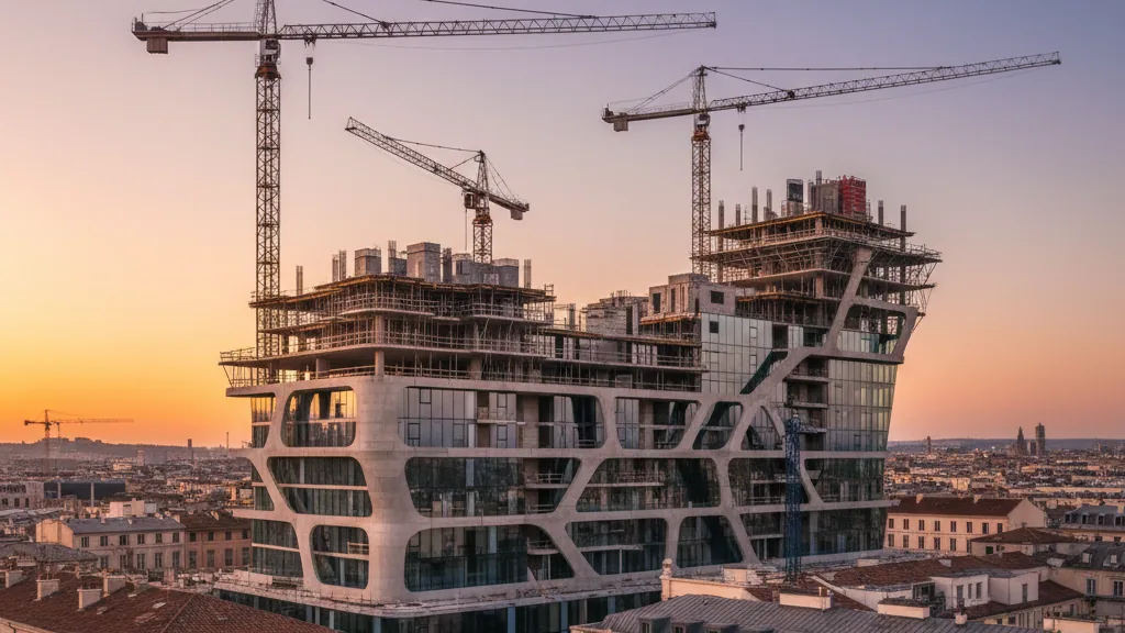 Minimally invasive lighting modernisation in existing buildings – AI-generated illustrative image