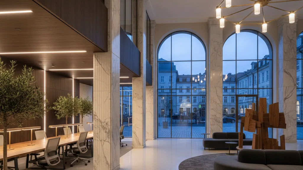 BImA initiates long-term lease for Bundeswehr in former HSH Nordbank property in Kiel – AI-generated illustrative image