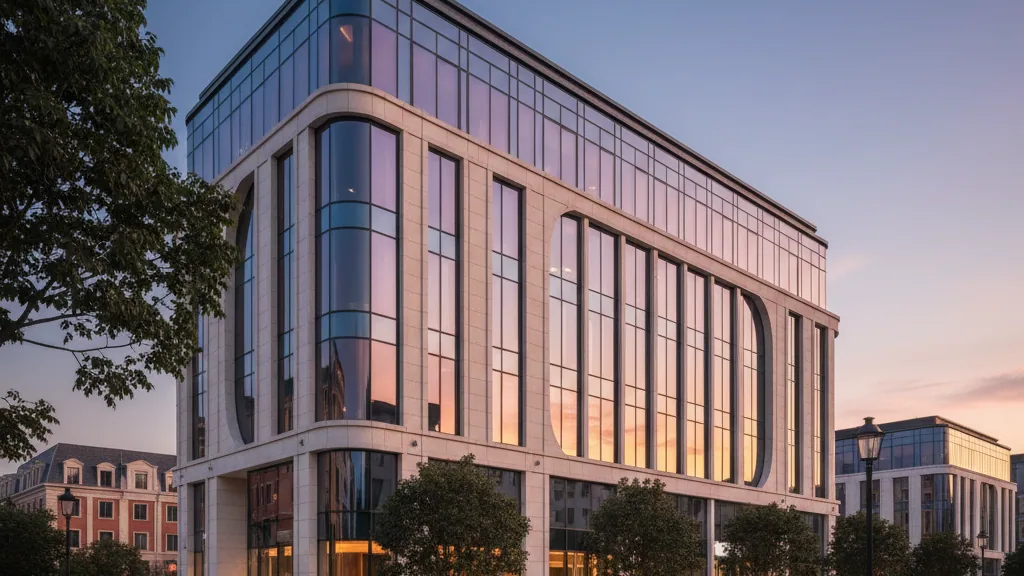 Commercial Building in Prime Essen Location Successfully Sold – AI-generated illustrative image