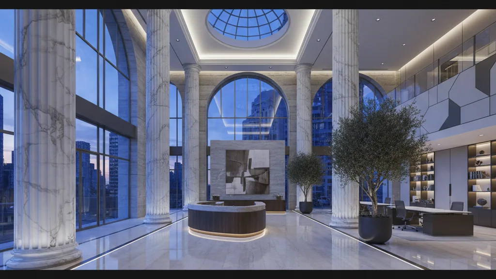 BImA leases office space in Bülow Tower Stuttgart – AI-generated illustrative image
