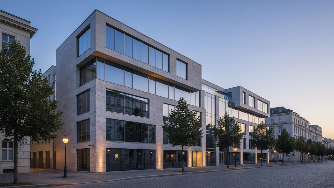 CA Immo: Stable Operational Development Despite Market Challenges – AI-generated illustrative image