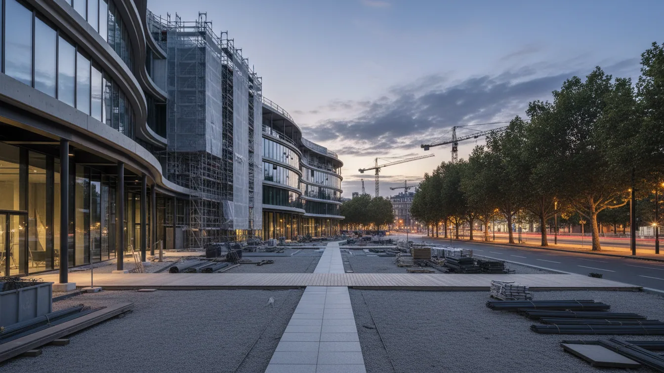 Extensive Renovation of the Hugendubel Branch in Frankfurt – AI-generated illustrative image