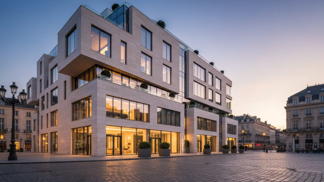 Ashtrom Properties acquires Colonius Carré in Cologne – AI-generated illustrative image
