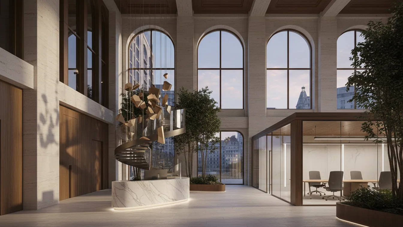Oppenhoff & Partner leases 2,855 sqm of office space in the “Amalie” property in Munich – AI-generated illustrative image