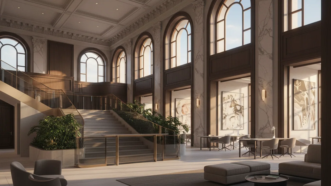 Comcast Advertising Leases 140,000 sq ft at 1540 Broadway – AI-generated illustrative image