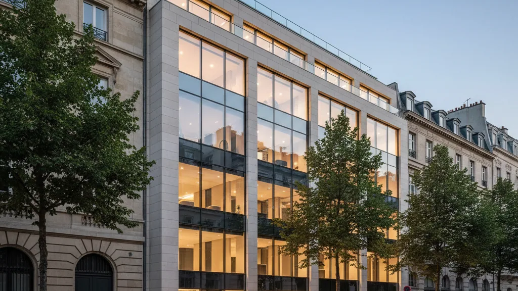Daniel Kroppmanns as Head of Retail Agency at Cushman & Wakefield – AI-generated illustrative image