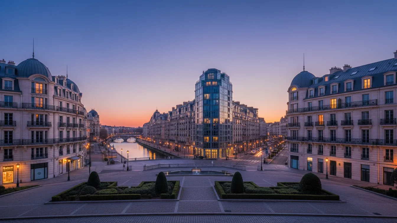 Stability in the German real estate market with an increased upward trend for existing properties – AI-generated illustrative image
