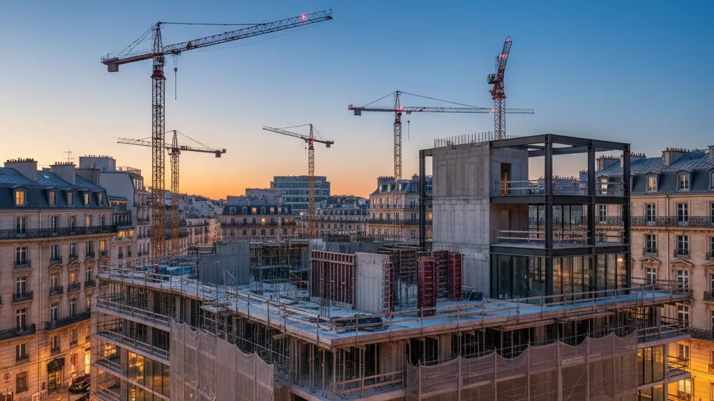 Topping-out Ceremony for Marshall One Residential Ensemble in Berlin-Dahlem – AI-generated illustrative image