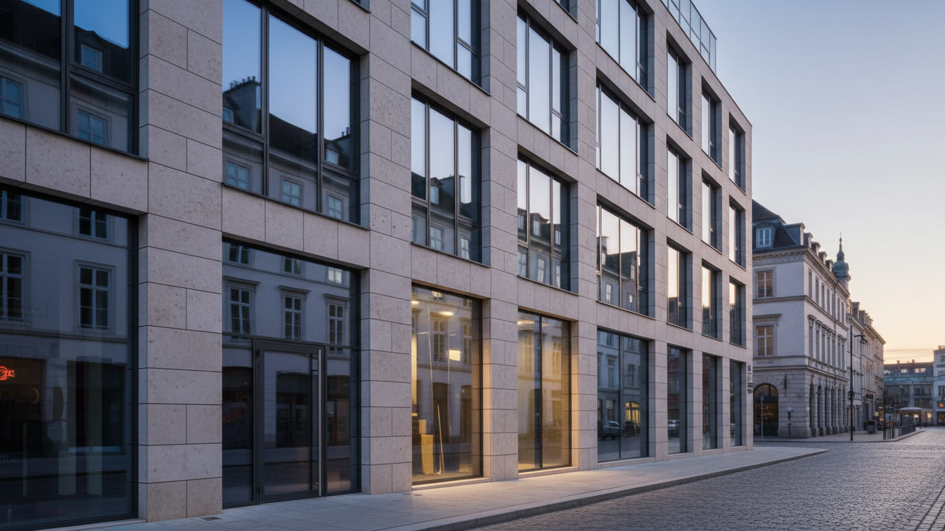 DIK acquires residential ensemble in Offenbach am Main – AI-generated illustrative image