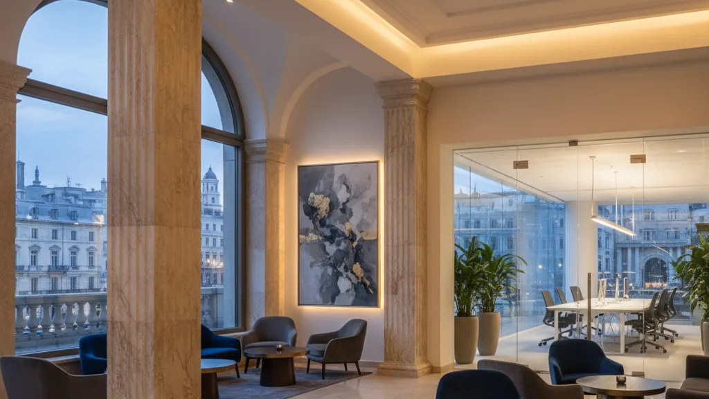Dortmund: CUBION brokers 690 m² of office space in Stadtkrone-Ost – AI-generated illustrative image