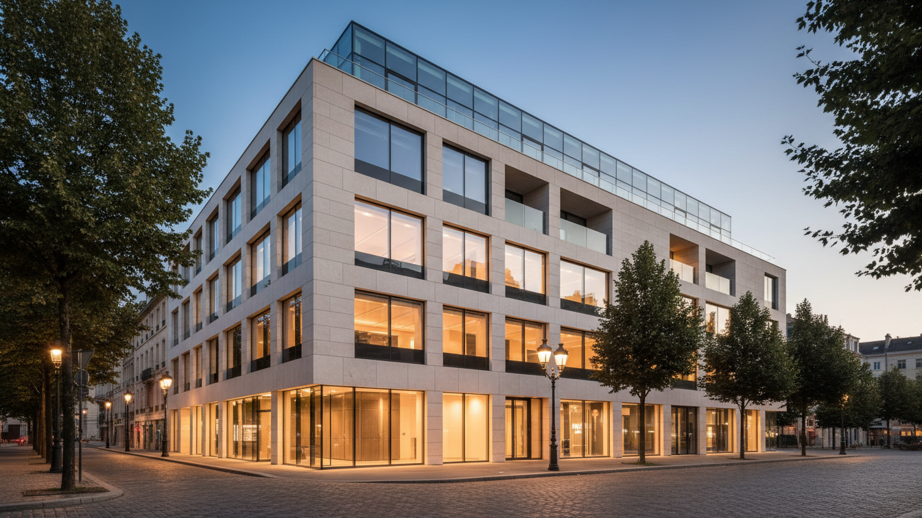 DQuadrat Living Takes Over Hotel Operation at Bonn Central Station – AI-generated illustrative image