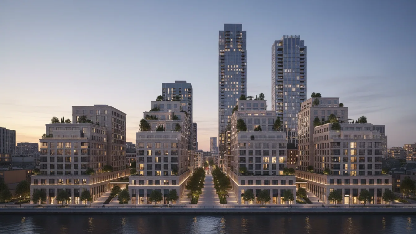 Hanseatic Higher Regional Court confirms real estate partial sale business model – AI-generated illustrative image