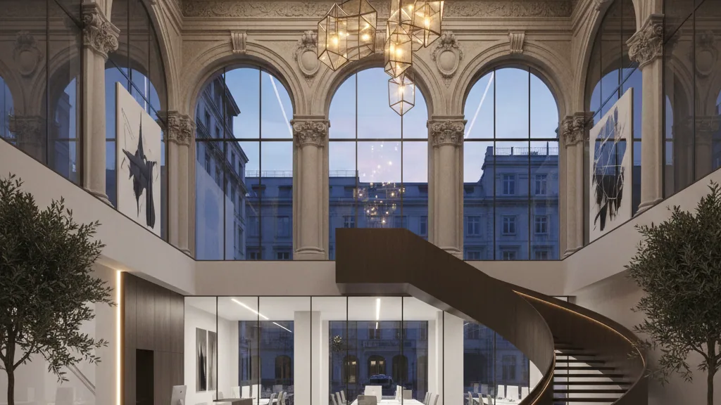 Block V of Speicherstadt Welcomes Baker Tilly as First Tenant – AI-generated illustrative image