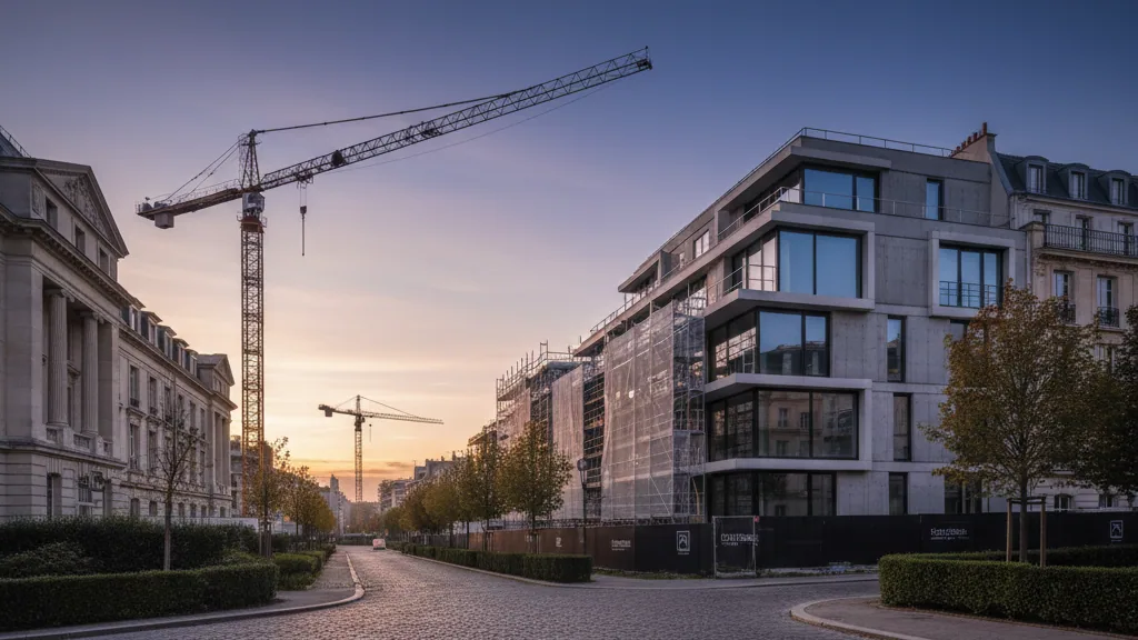 New residential quarter in Berlin-Pankow: Development on Eldenaer Straße under 'Bau-Turbo' procedure – AI-generated illustrative image