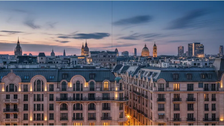 Transformation and Future Perspectives of the Real Estate Industry – AI-generated illustrative image