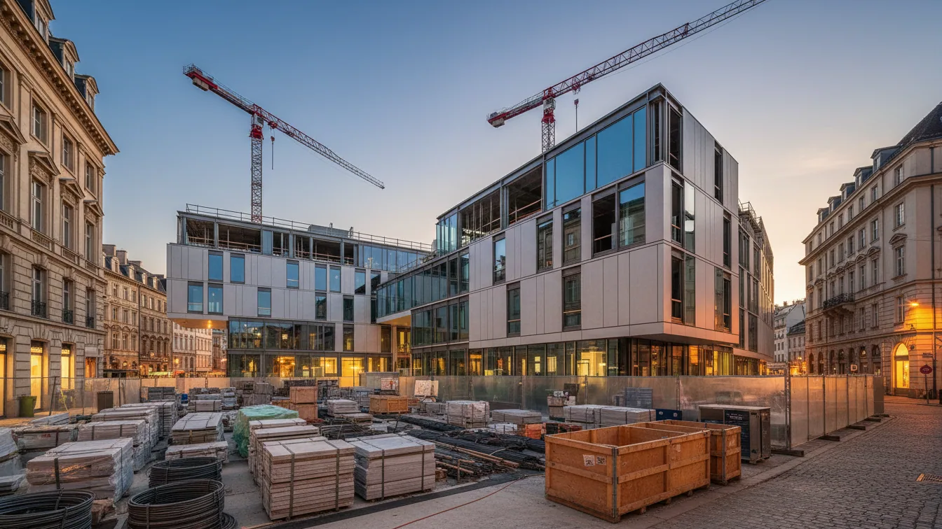 FIEGE expands logistics capacities for healthcare sector in Münster – AI-generated illustrative image