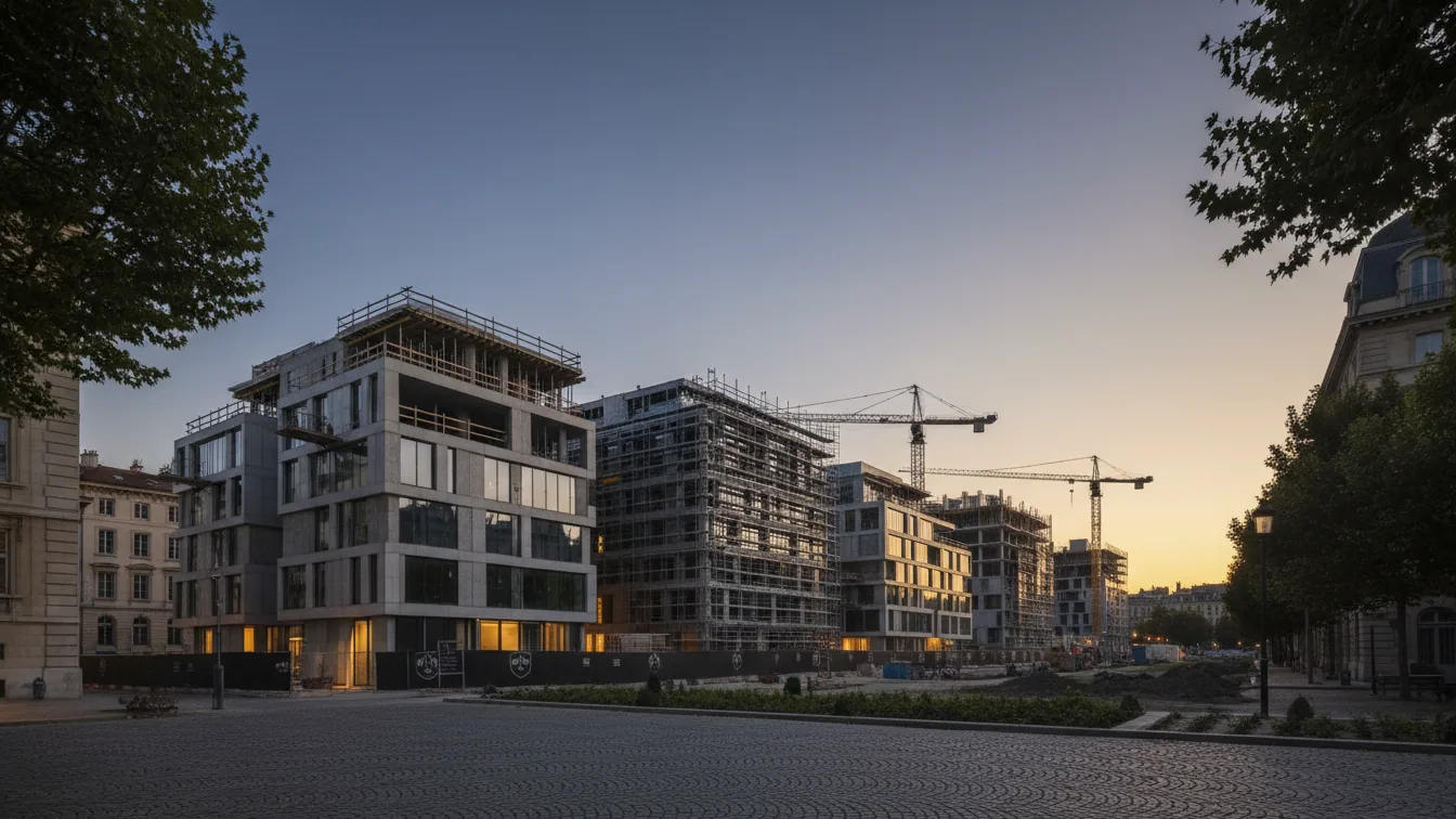 iLive Group secures construction financing for Lübeck micro living project – AI-generated illustrative image