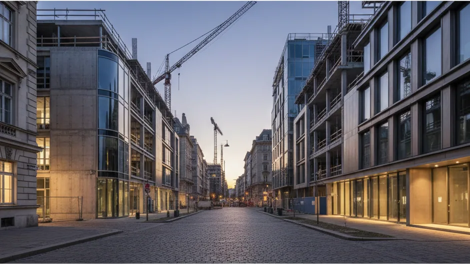 1000 Satellites expands into Berlin-Mitte and establishes 'Satellit Chaussee' – AI-generated illustrative image