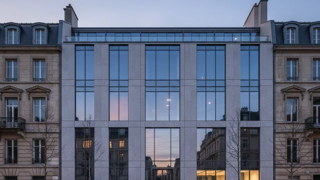 Change of ownership for a residential and commercial building in Freiburg-Mooswald – AI-generated illustrative image