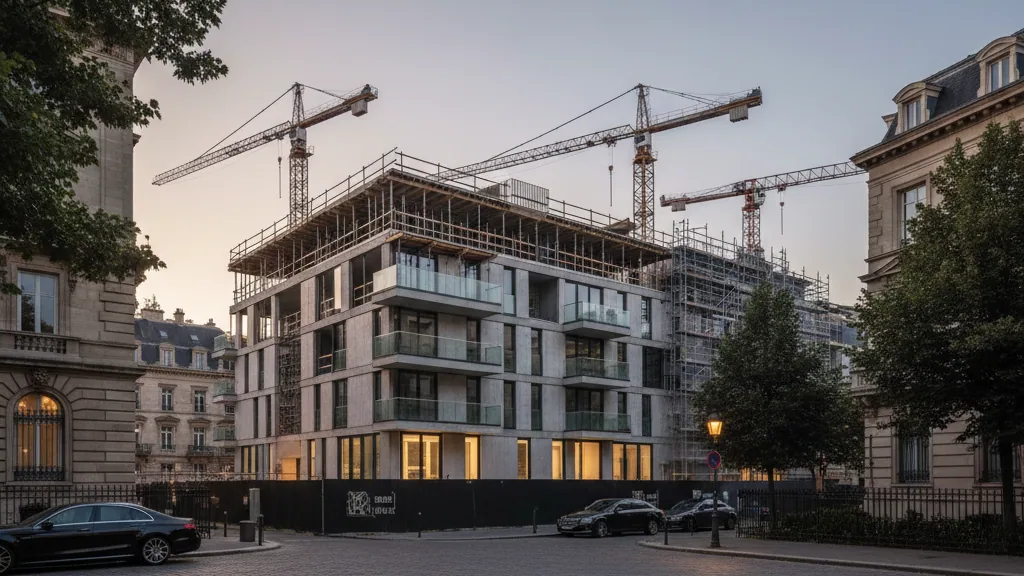 From Contractor to Partner: Wharton Smith Construction New York Masters Complex Projects – AI-generated illustrative image