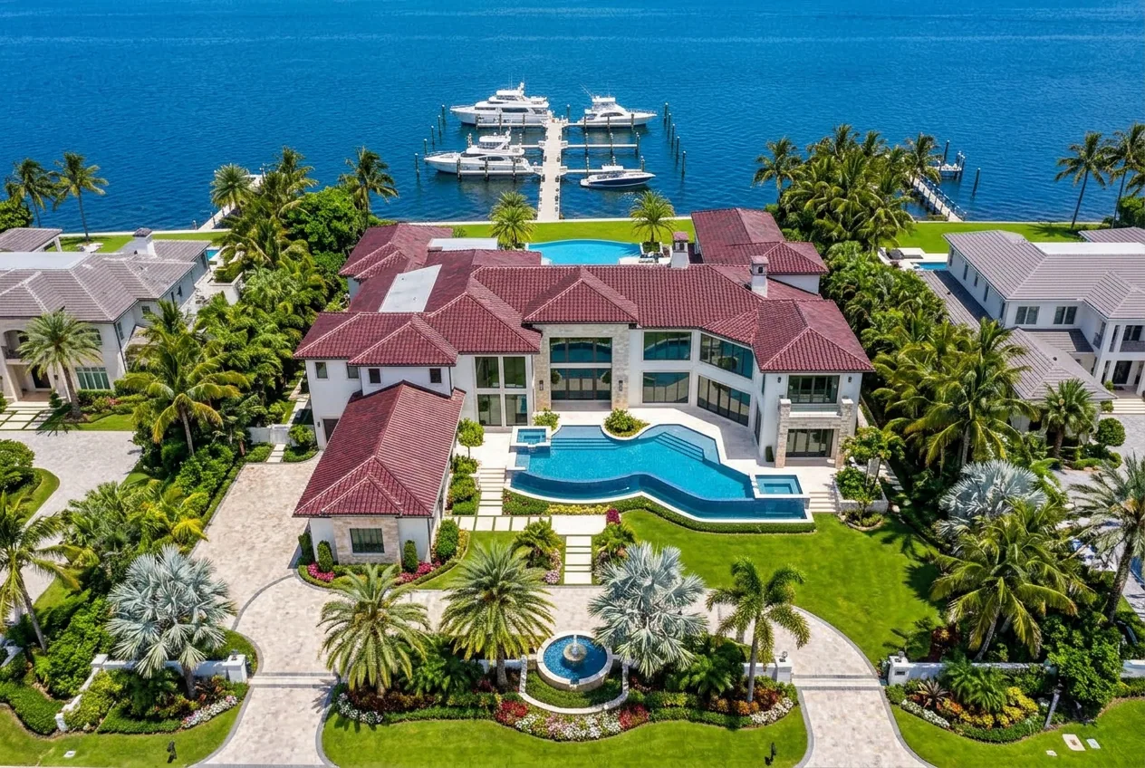 Gabe Newell Acquires Manalapan Estate for 70.8 Million U.S. Dollars – AI-generated illustrative image