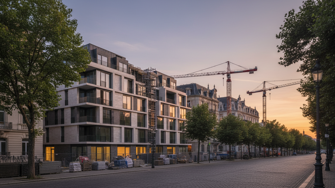 GAG Immobilien AG Initiates New Construction at Prominent Location in Cologne-Porz – AI-generated illustrative image