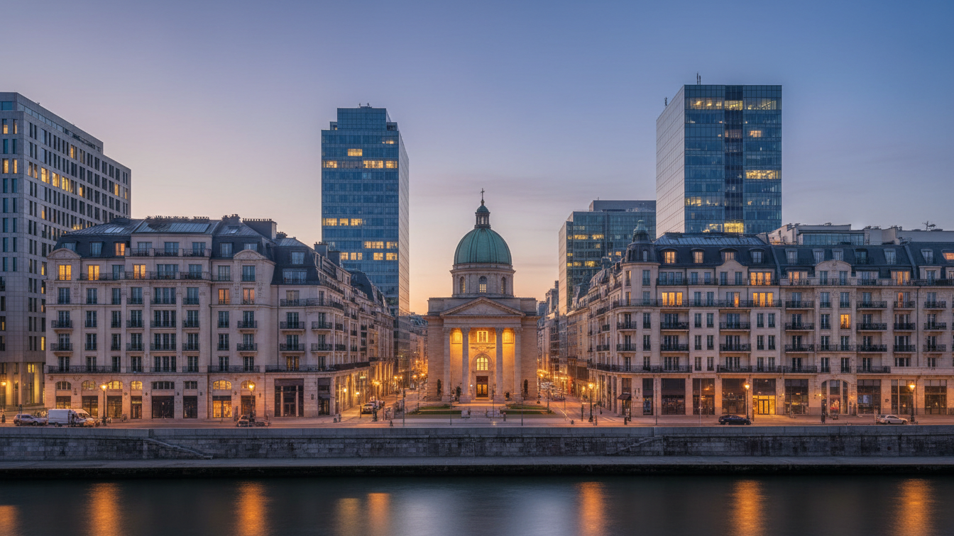 Geopolitical uncertainties delay recovery of the German real estate market – AI-generated illustrative image
