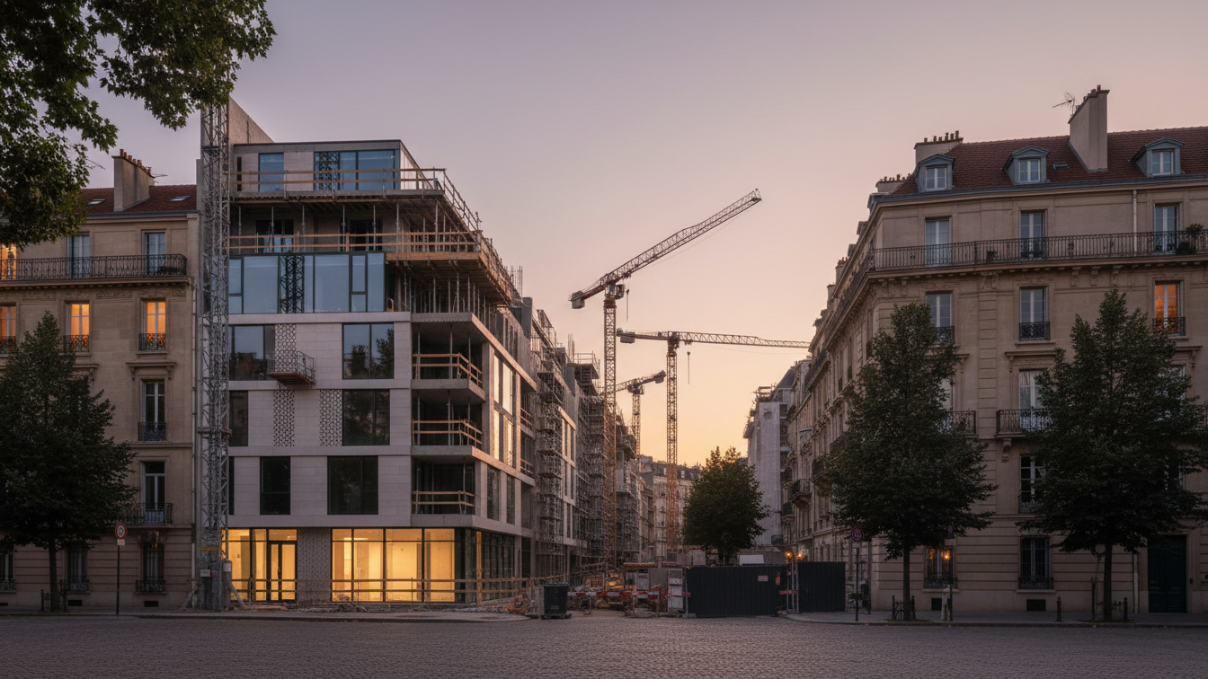 GROPYUS and INP Realise Residential and Commercial Building in Hamburg's Wilhelmsburg City Hall Quarter – AI-generated illustrative image