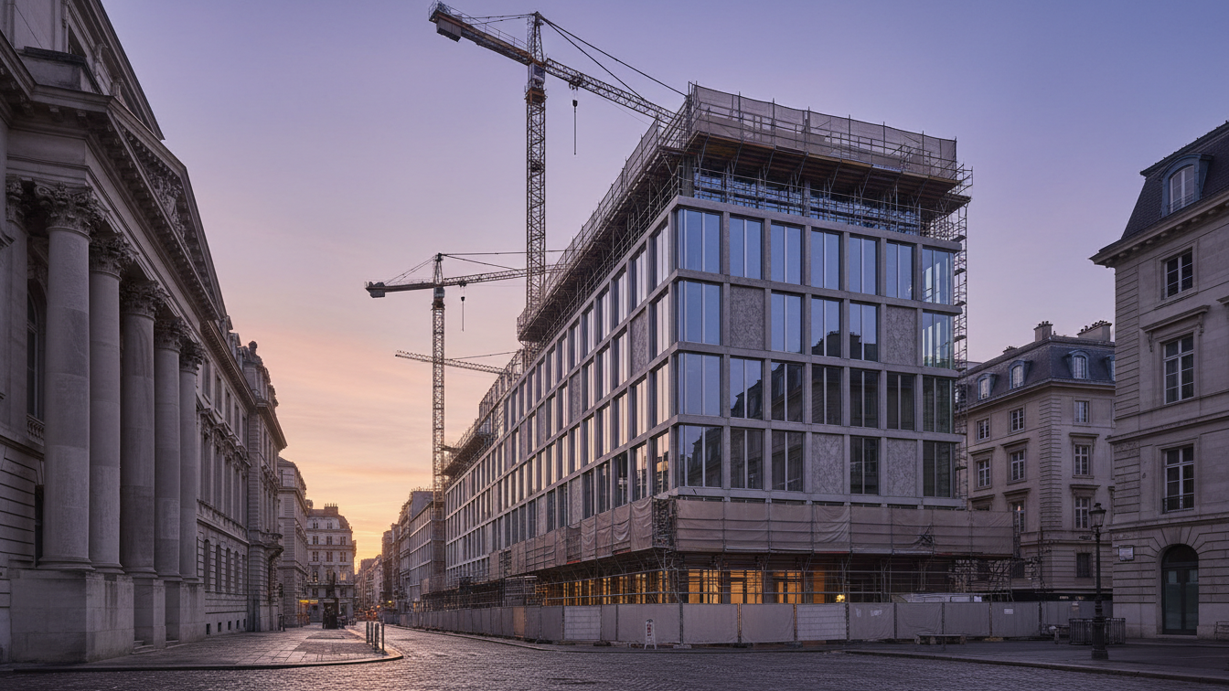 Groundbreaking Ceremony for Siemens Campus Madrid in Las Tablas Takes Place – AI-generated illustrative image