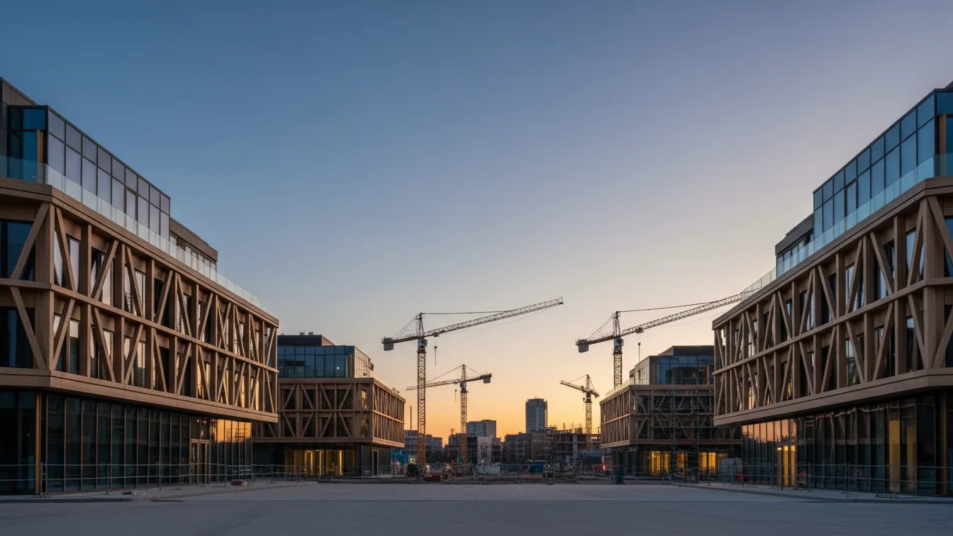 Integrated Energy Solutions for the TIDE Quarter in Hamburg's HafenCity – AI-generated illustrative image