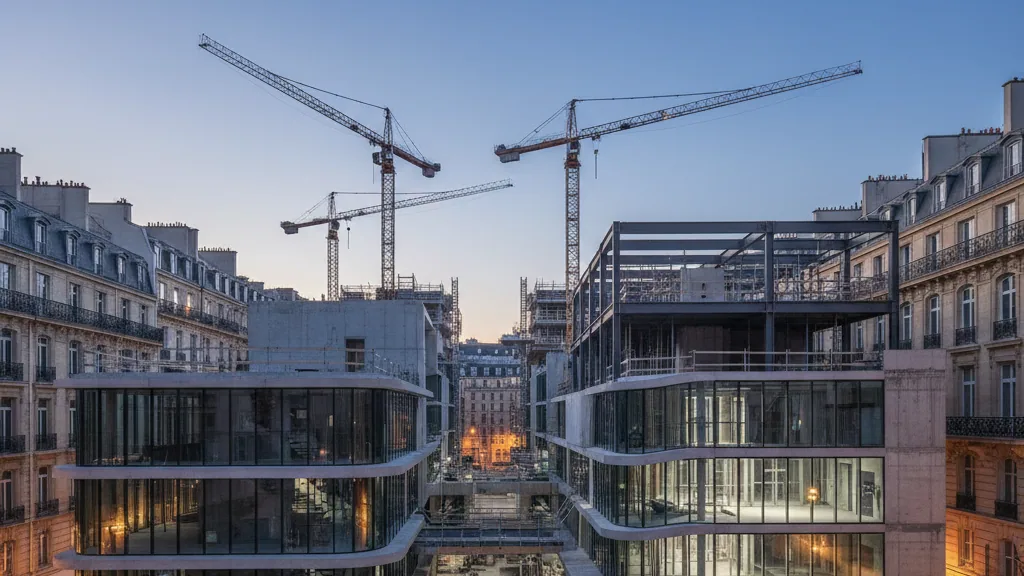 Paribus completes WESTWERK development project in Hamburg-Bahrenfeld – AI-generated illustrative image