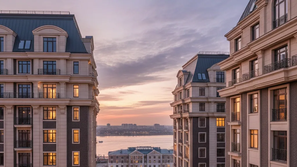 Hamburg office market records subdued take-up in the first half of 2026 – AI-generated illustrative image