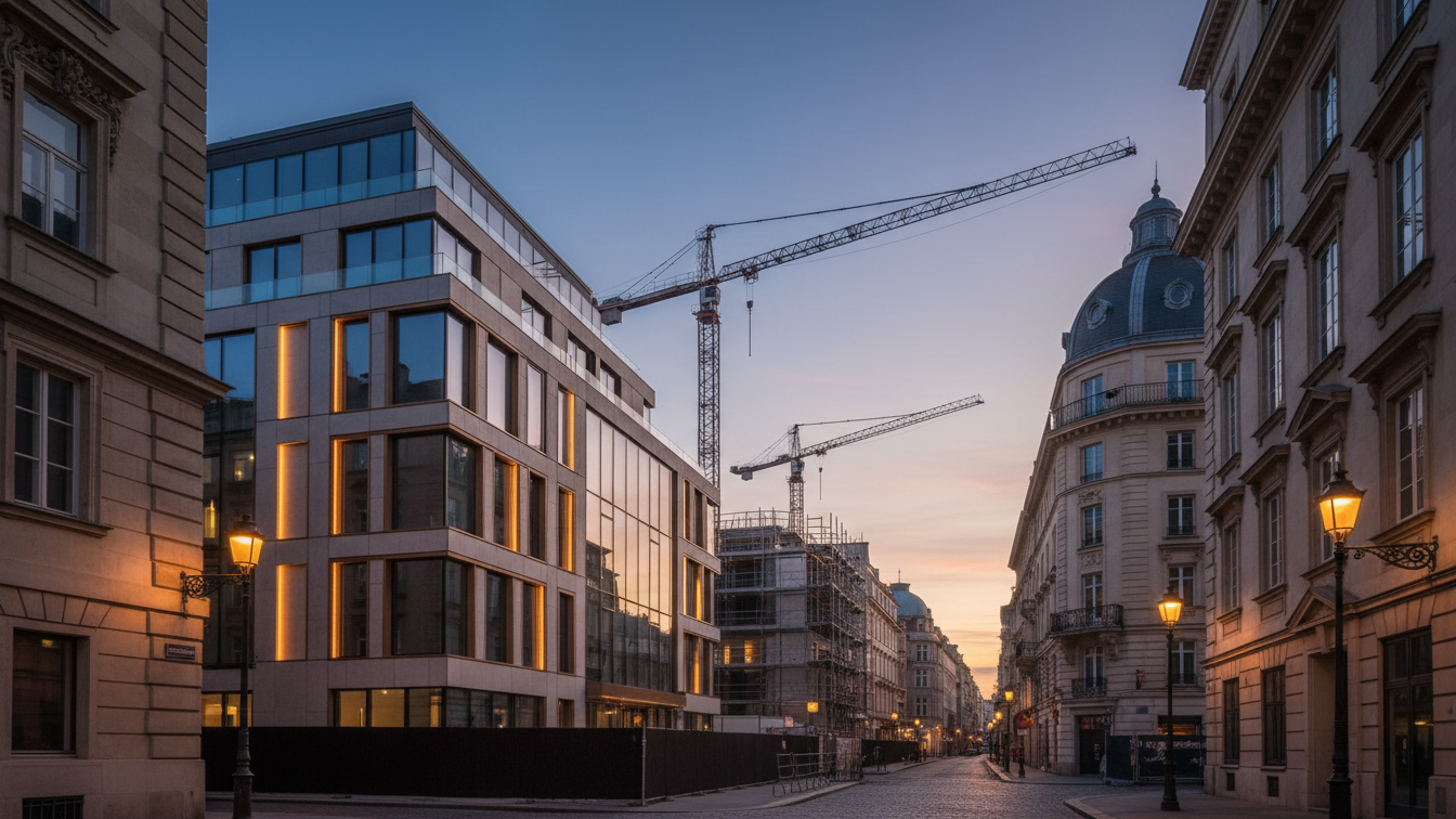 Henn GmbH wins interior design competition for Bellevue Palace – AI-generated illustrative image
