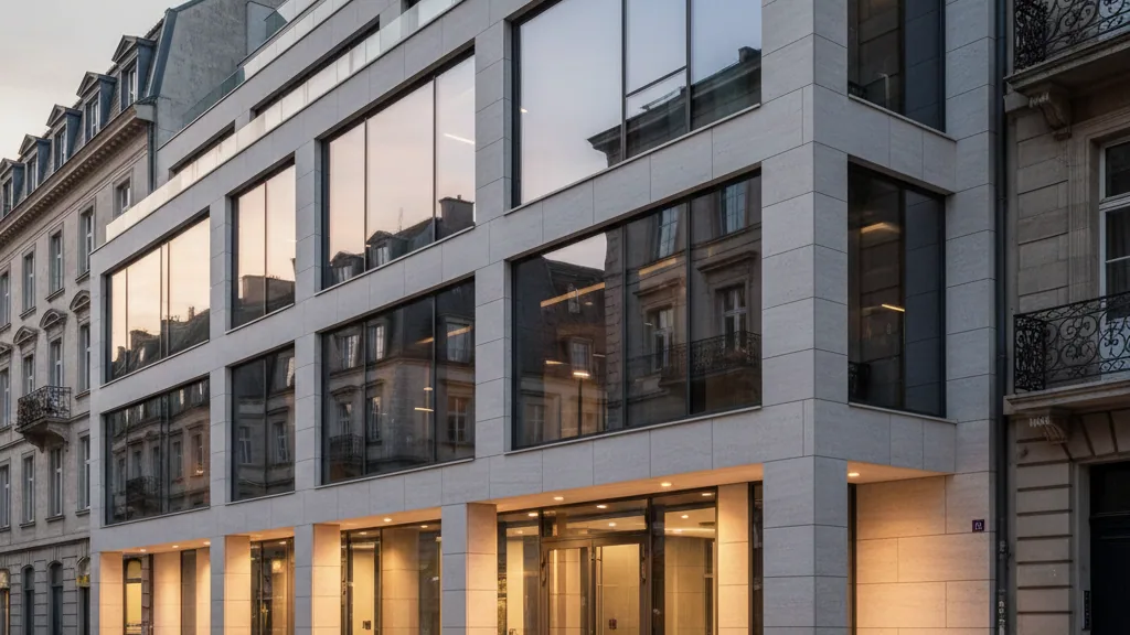 Office Property in Nuremberg Changes Hands from HIH Invest to TETRIS Grundbesitz – AI-generated illustrative image