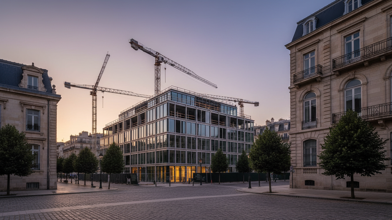 HOCHTIEF involved in London power grid expansion – AI-generated illustrative image