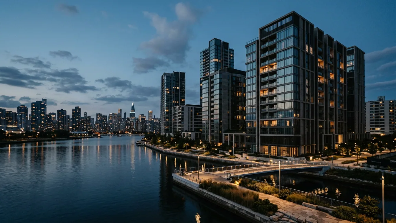 HOCHTIEF Listed in DAX: Significance for the Infrastructure and Real Estate Market – AI-generated illustrative image