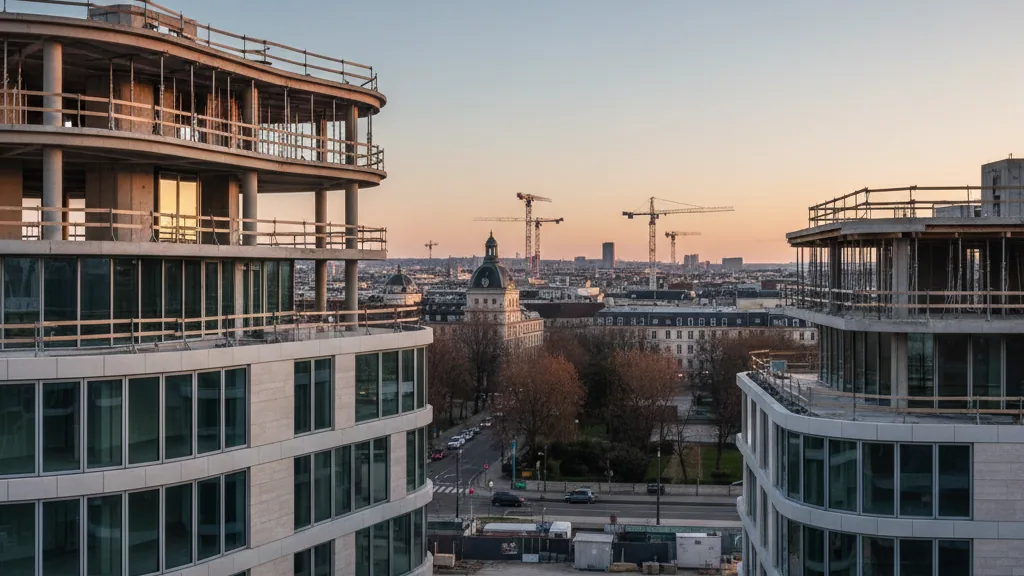 New residential quarter 'Fuchshof' in Ludwigsburg: 58 rental apartments under construction – AI-generated illustrative image