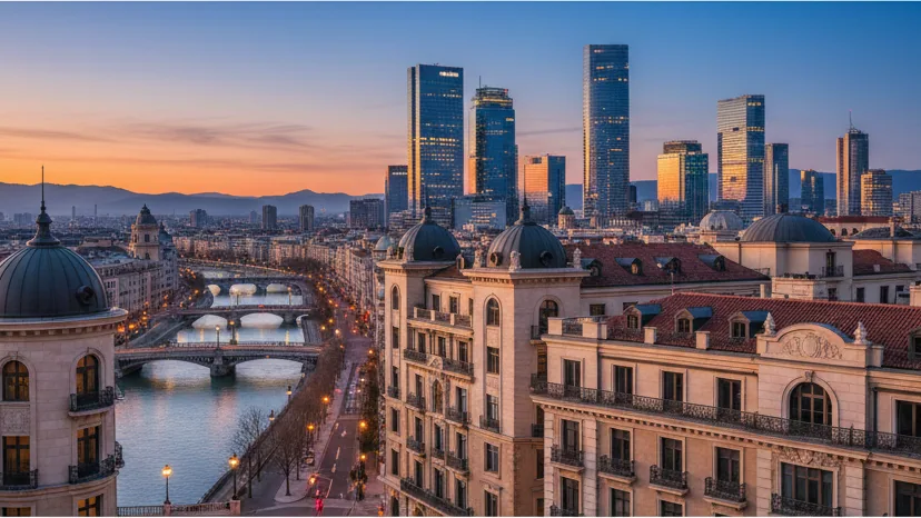 Berlin industrial and logistics property market in the first half of 2026 – AI-generated illustrative image